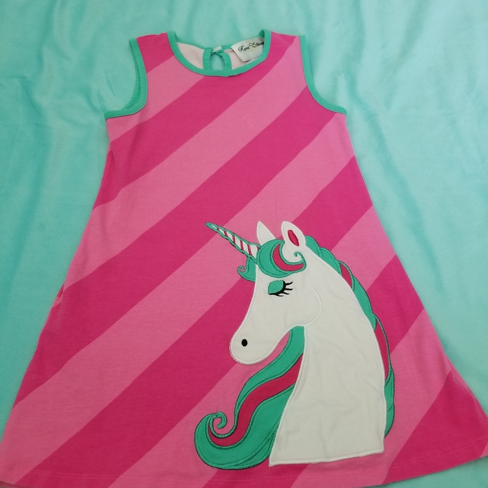 A-line Knit Unicorn Dress